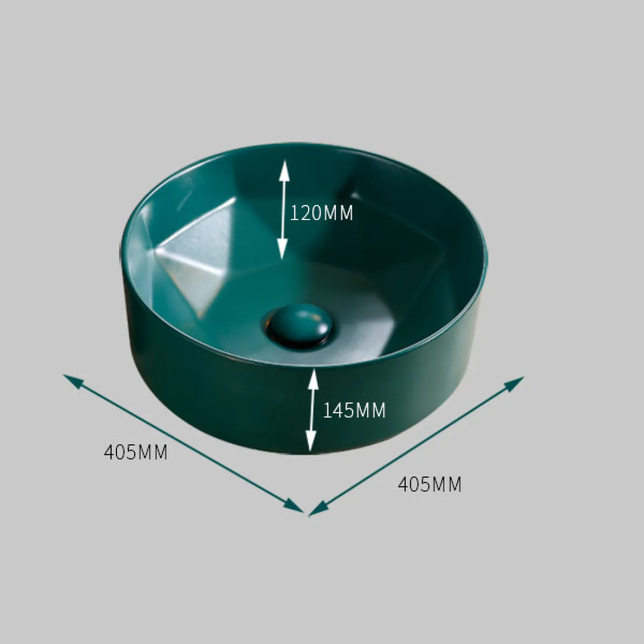 Керамический матовый креативный умывальник  для ванной комнаты LaLume MB20624-23