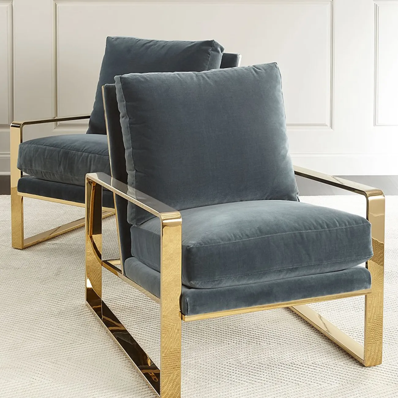 Современное одноместное кресло для гостиной LaLume MB20629-23 Современное одноместное кресло для гостиной LaLume MB20629-23