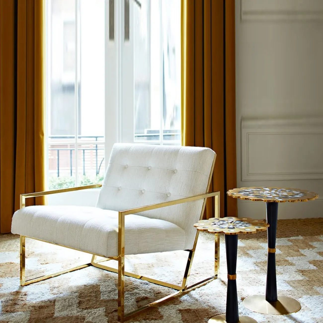 Одноместное кресло-диван для гостинной LaLume MB20630-23