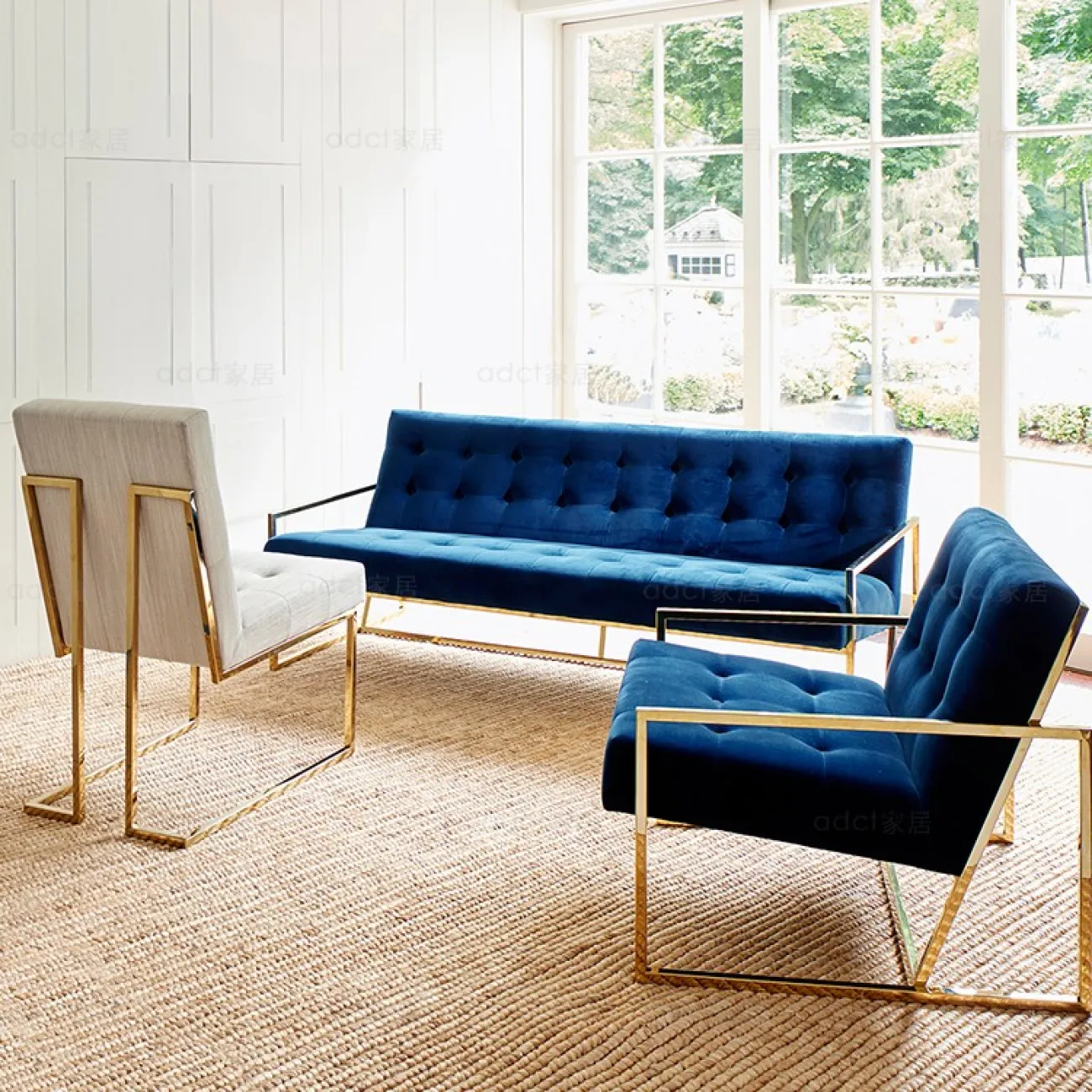 Одноместное кресло-диван для гостинной LaLume MB20630-23