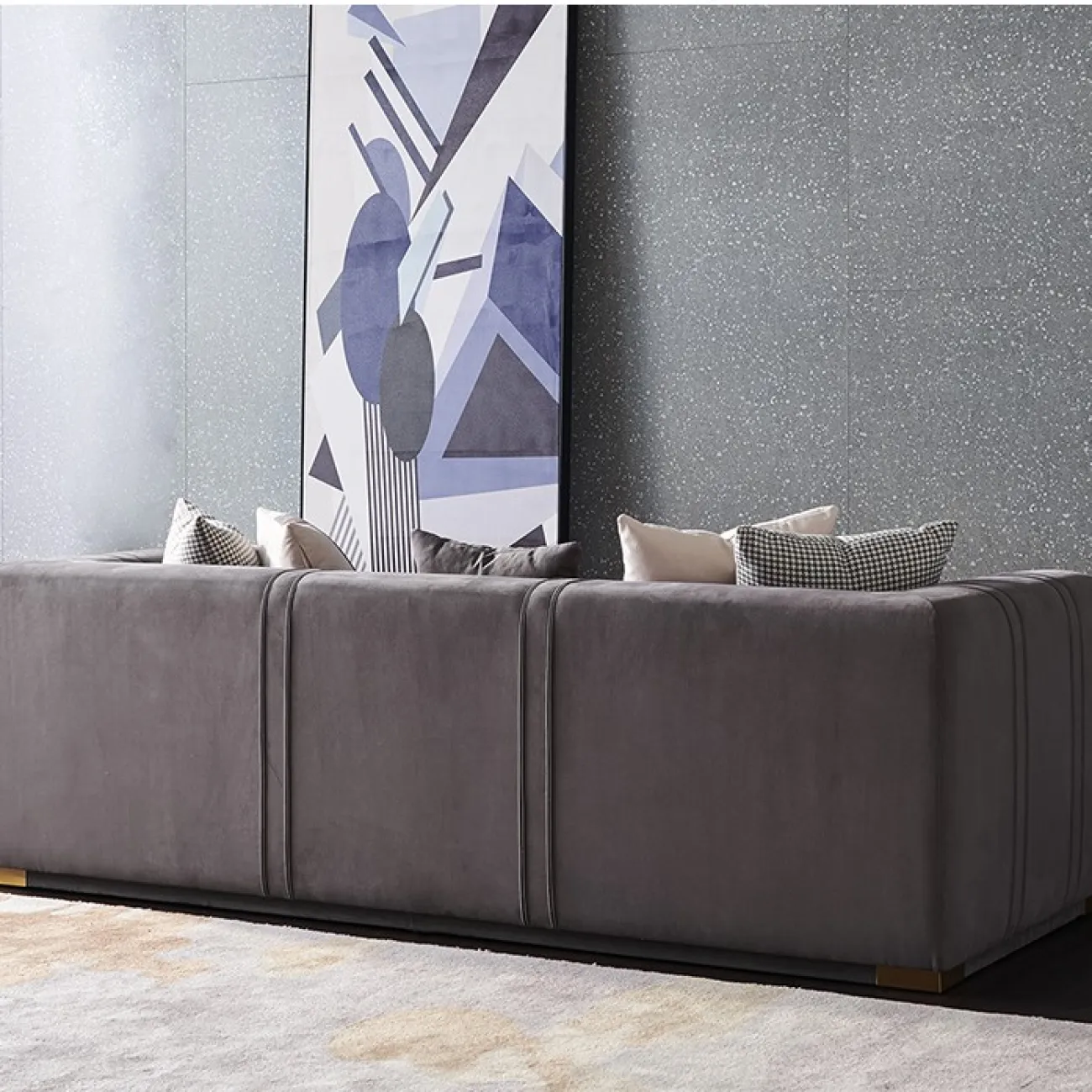 Современный дизайнерский диван для гостиной LaLume MB20638-23