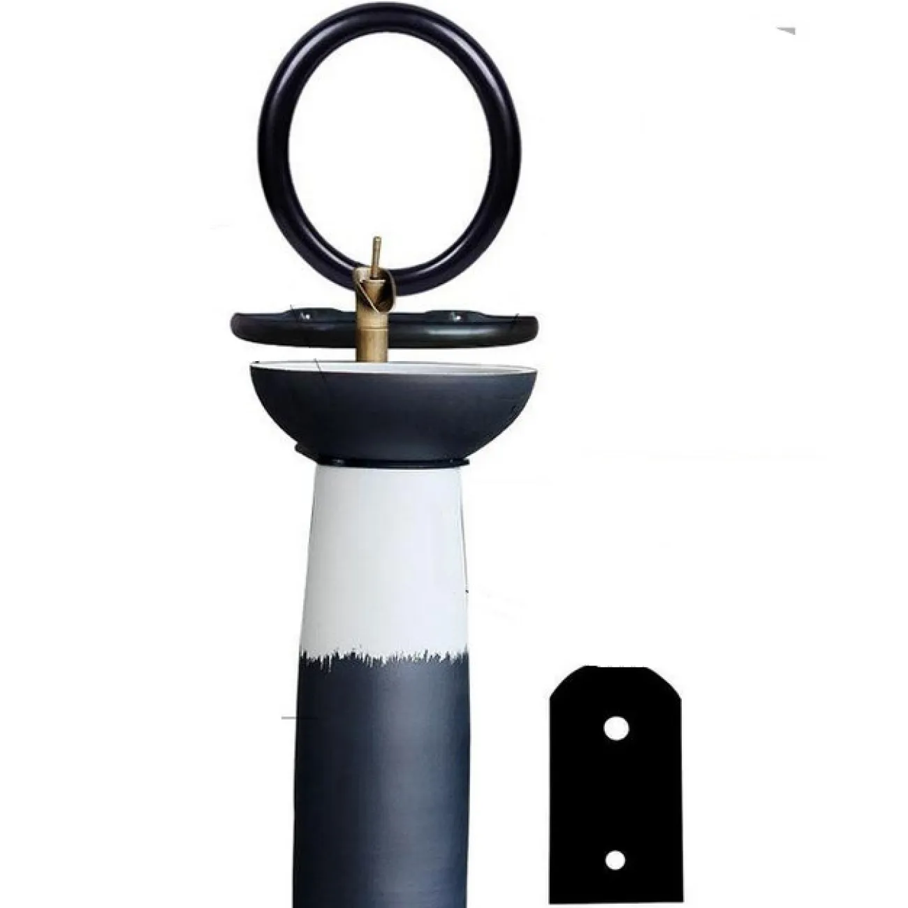 Керамический умывальник в форме колоны для ванной комнаты LaLume MB20508-23 Керамический умывальник в форме колоны для ванной комнаты LaLume MB20508-23