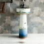 Керамический креативный умывальник  для ванной комнаты LaLume MB20634-23