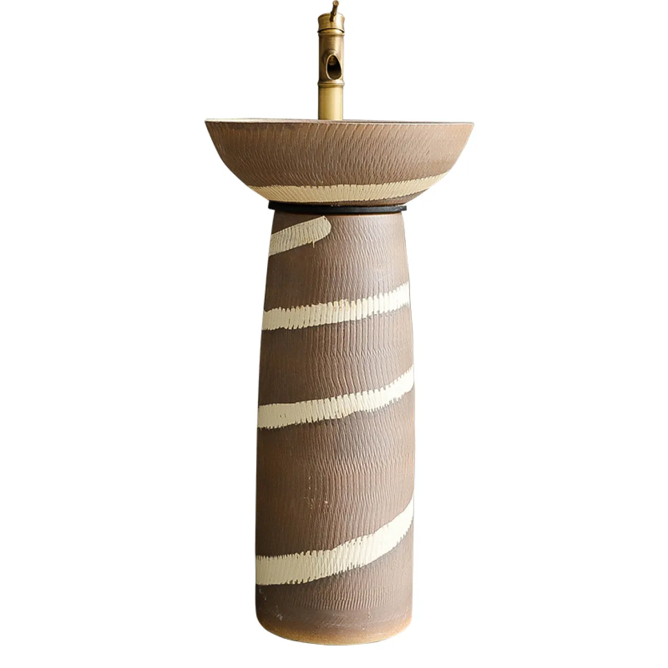 Керамический креативный умывальник  для ванной комнаты LaLume MB20648-23