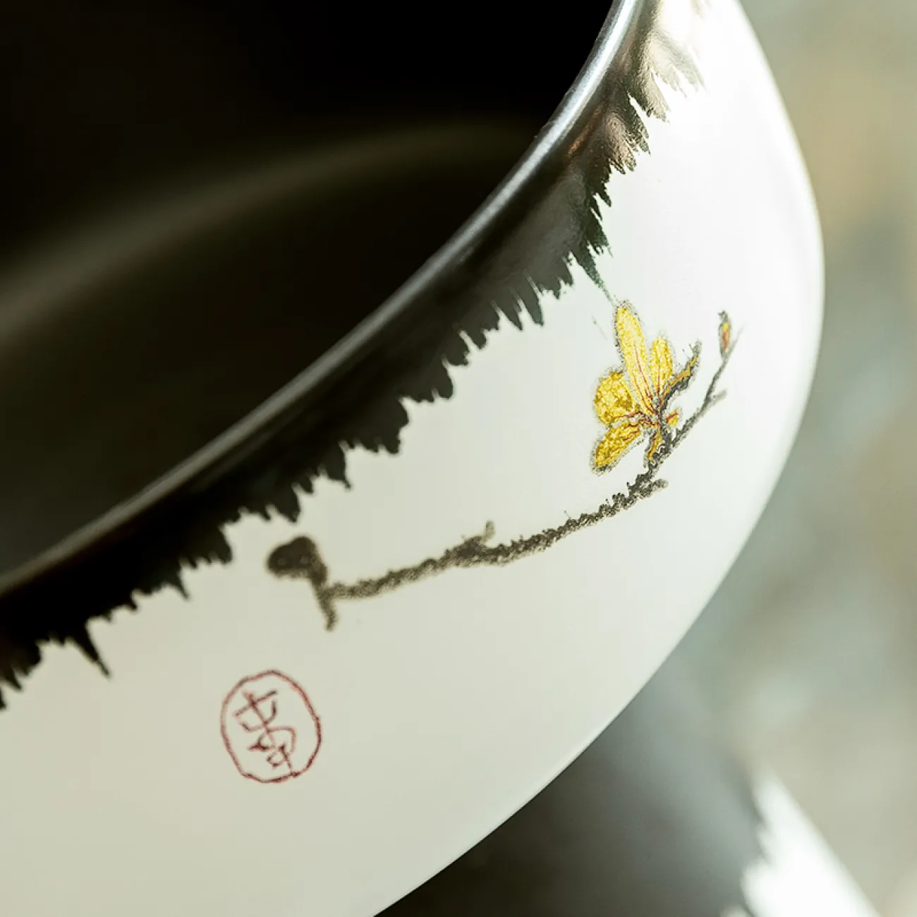 Керамический круглый умывальник  для ванной комнаты LaLume MB20646-23