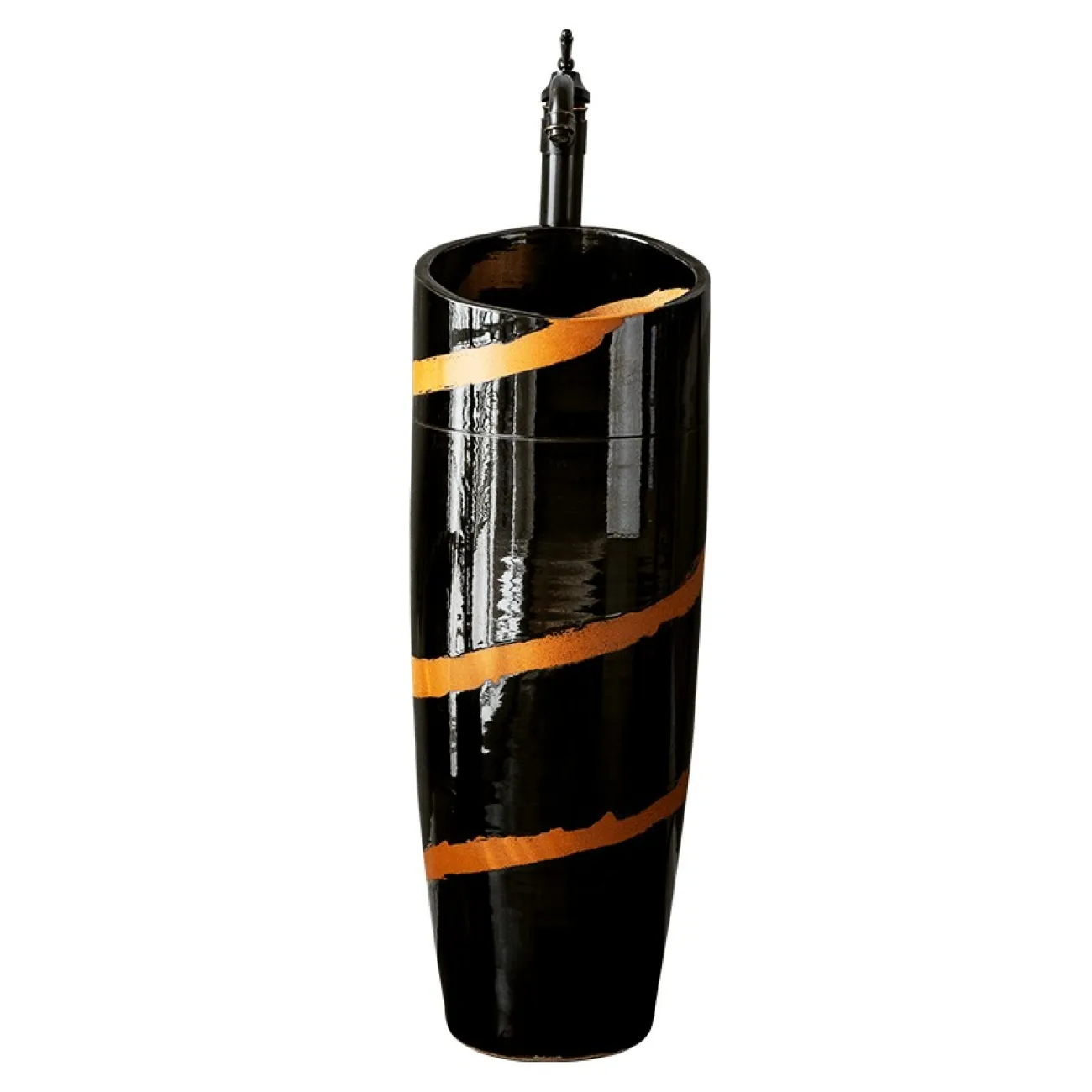 Керамический креативный умывальник для ванной комнаты LaLume MB20645-23 Керамический креативный умывальник для ванной комнаты LaLume MB20645-23