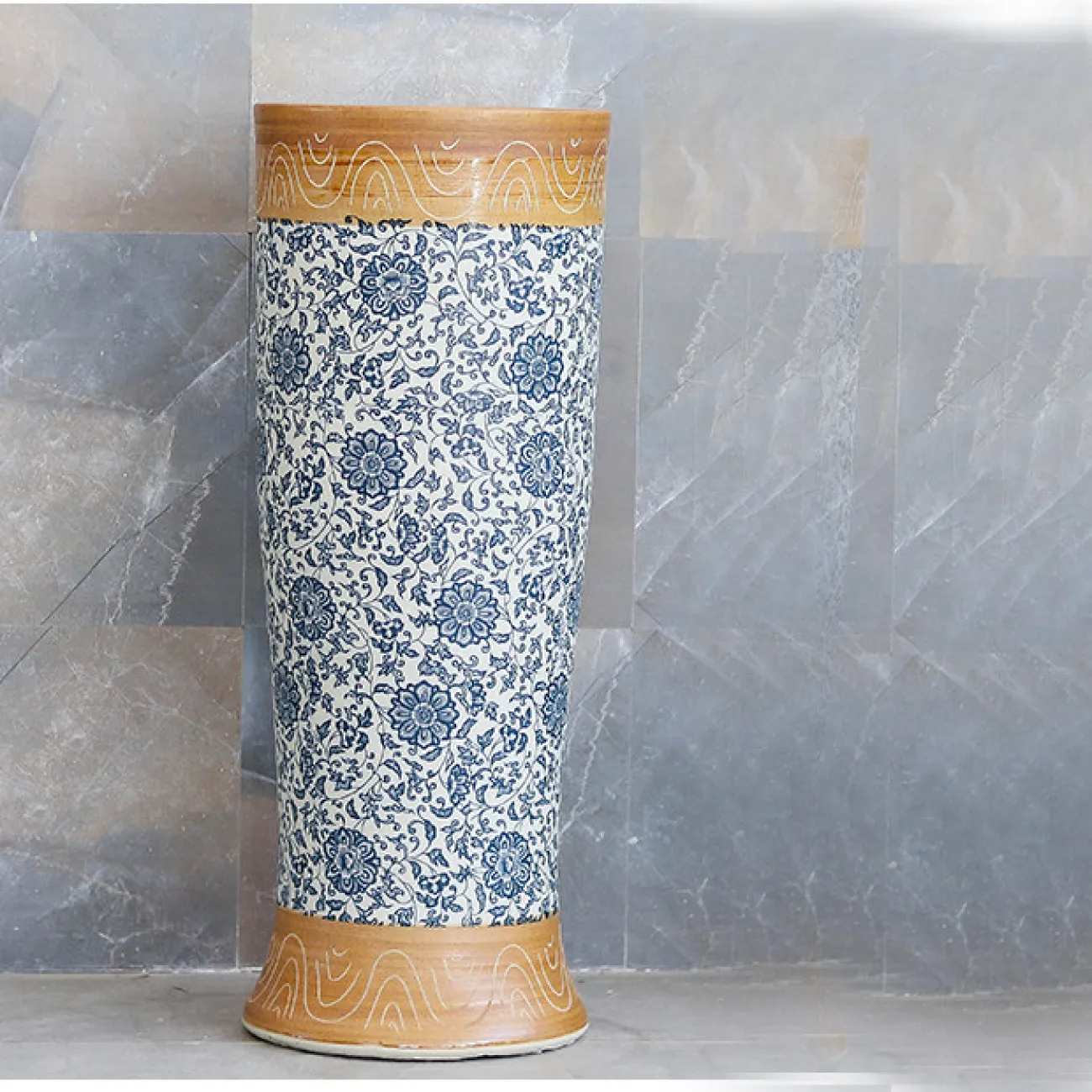 Керамический креативный умывальник  для ванной комнаты LaLume MB20617-23