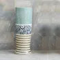 Керамический круглый умывальник  для ванной комнаты LaLume MB20614-23