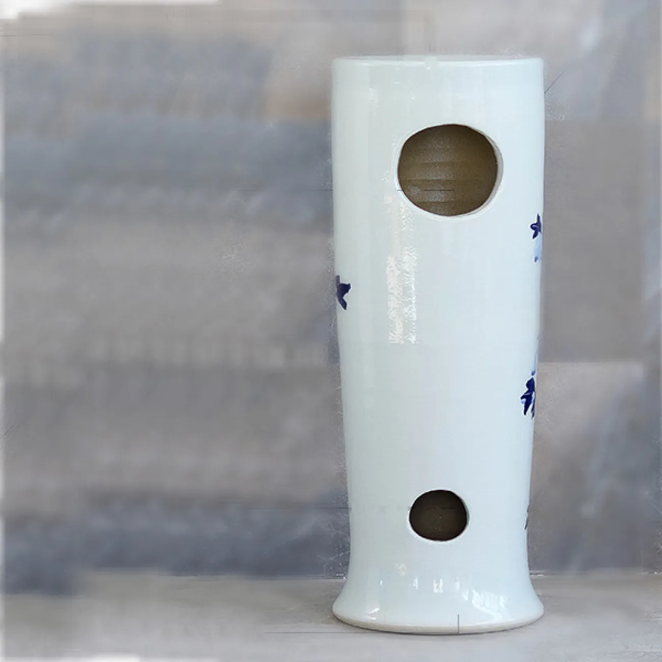 Керамический круглый умывальник для ванной комнаты LaLume MB20613-23 Керамический круглый умывальник для ванной комнаты LaLume MB20613-23