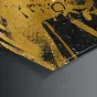 Круглая декоративная картина для гостиной из двух частей LaLume DK20905-23