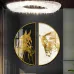 Круглая декоративная картина для гостиной LaLume DK20905-23