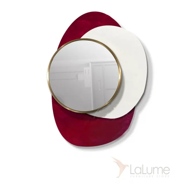 Дизайнерское круглое зеркало LaLume MB20906-23