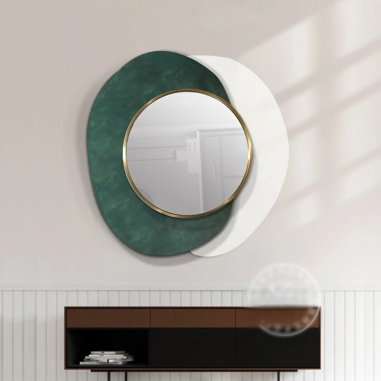 Настенное зеркало креативной формы для гостиной LaLume MB20908-23