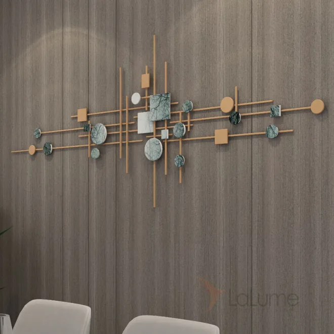 Геометрический декор на стену для гостиной LaLume DK20909-23 Геометрический декор на стену для гостиной LaLume DK20909-23