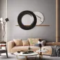 Круглый настенный декор для гостиной LaLume DK20910-23
