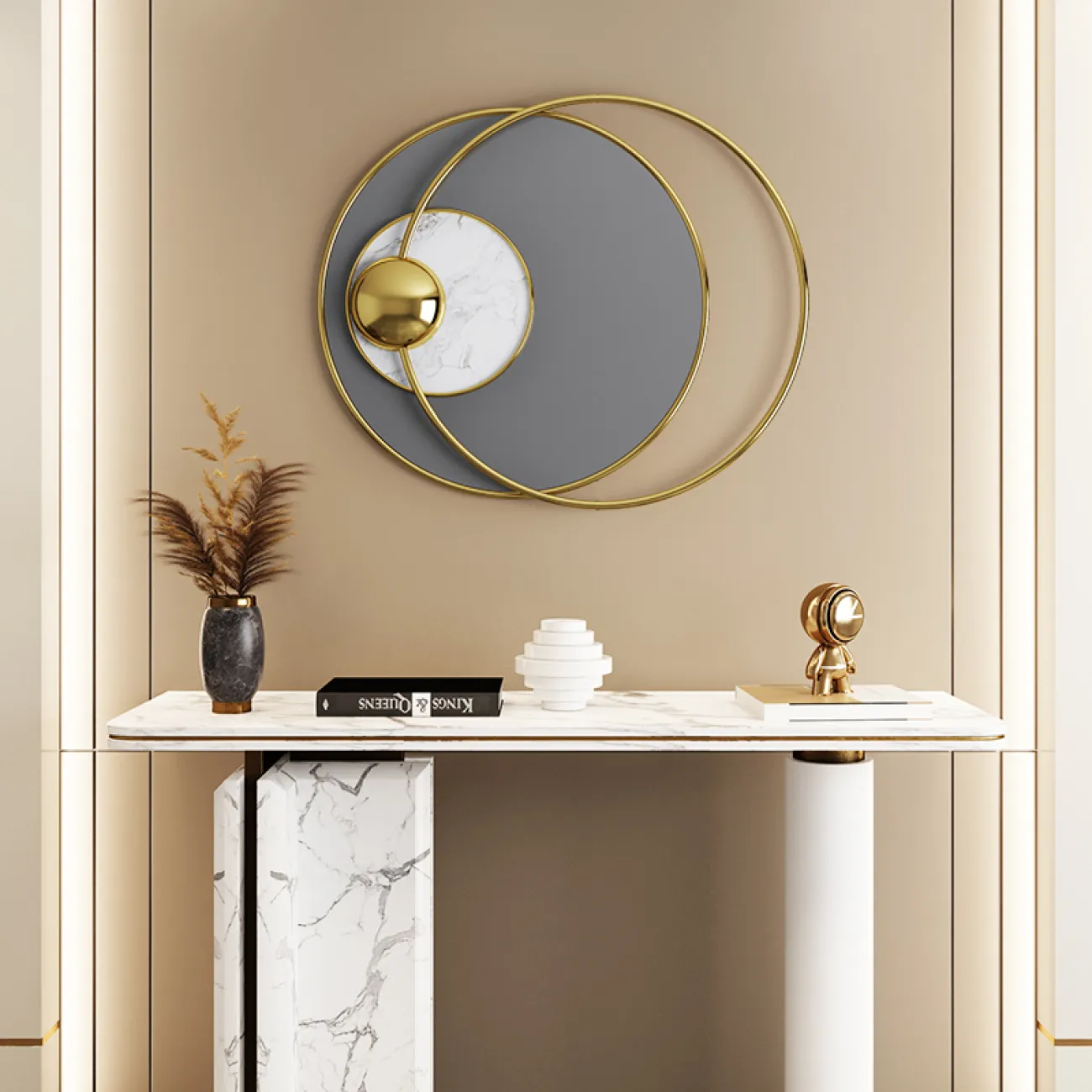 Современный настенный декор для гостиной LaLume DK20911-23