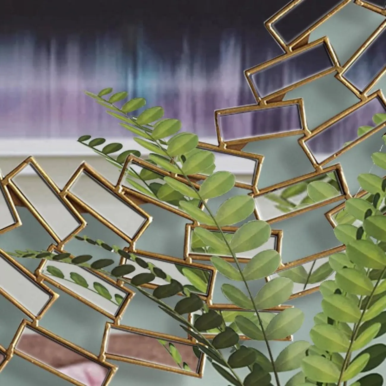 Красивое зеркало в европейском стиле для гостиной LaLume DK20912-23 Красивое зеркало в европейском стиле для гостиной LaLume DK20912-23