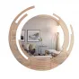 Круглое зеркало в креативной раме для гостиной LaLume DK20913-23
