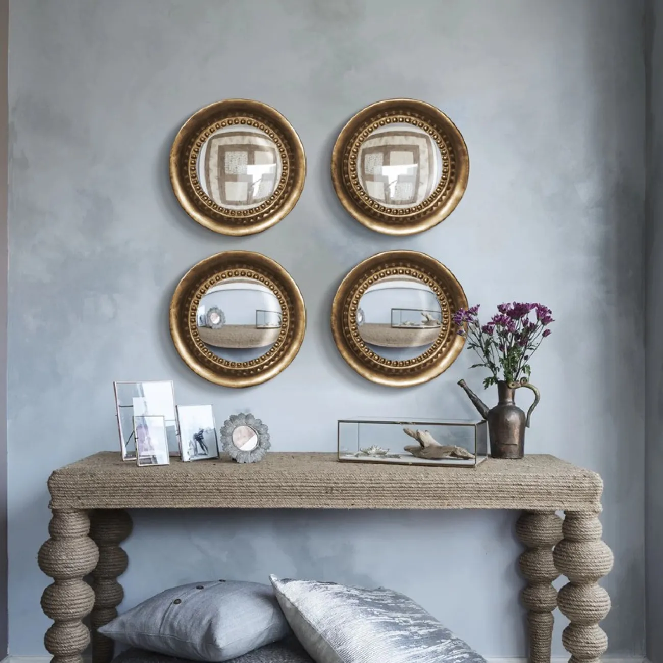 Роскошный набор из 4 зеркал для гостиной LaLume DK20916-23