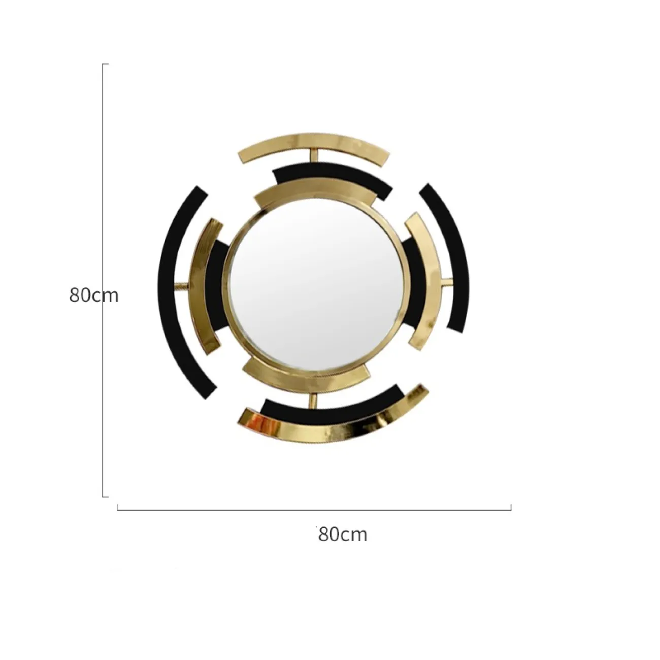 Зеркало в креативной раме для гостиной LaLume DK20917-23