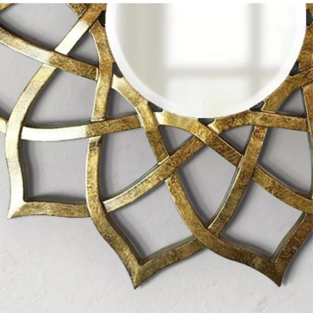 Креативное зеркало в форме цветка для гостиной DK20919-23