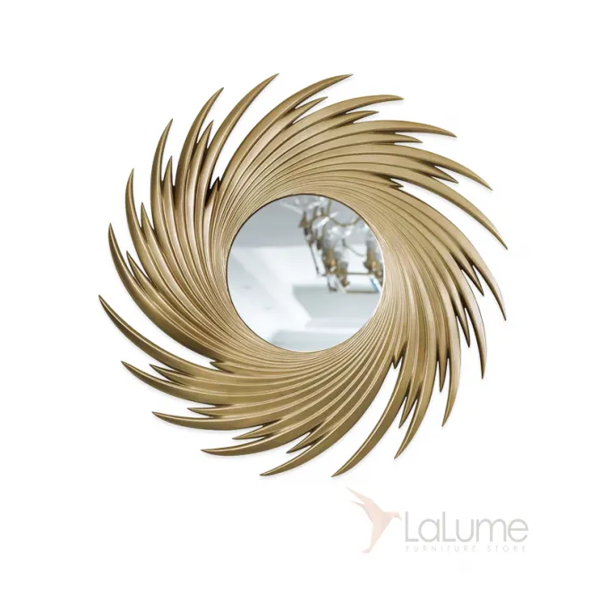 Дизайнерское круглое зеркало LaLume DK20921-23