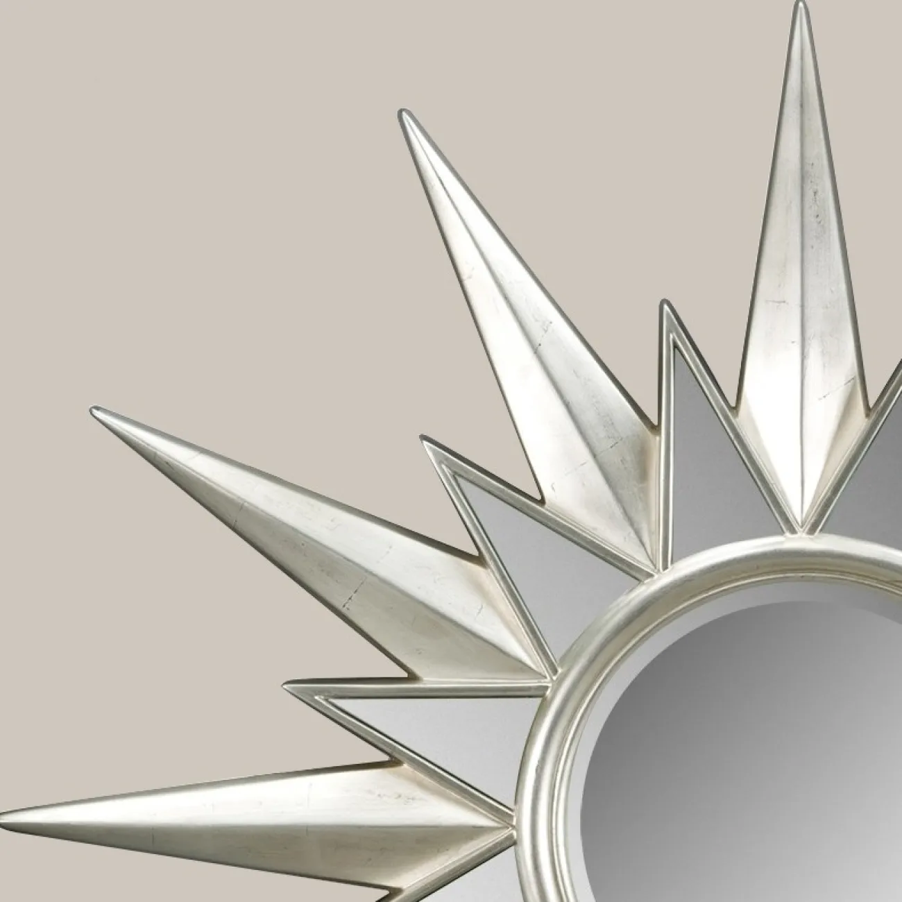 Креативное зеркало в форме солнца для гостиной LaLume DK20924-23