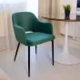 Стул зелёный с подлокотниками LaLume 37011-29