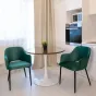 Стул зелёный с подлокотниками LaLume 37011-29