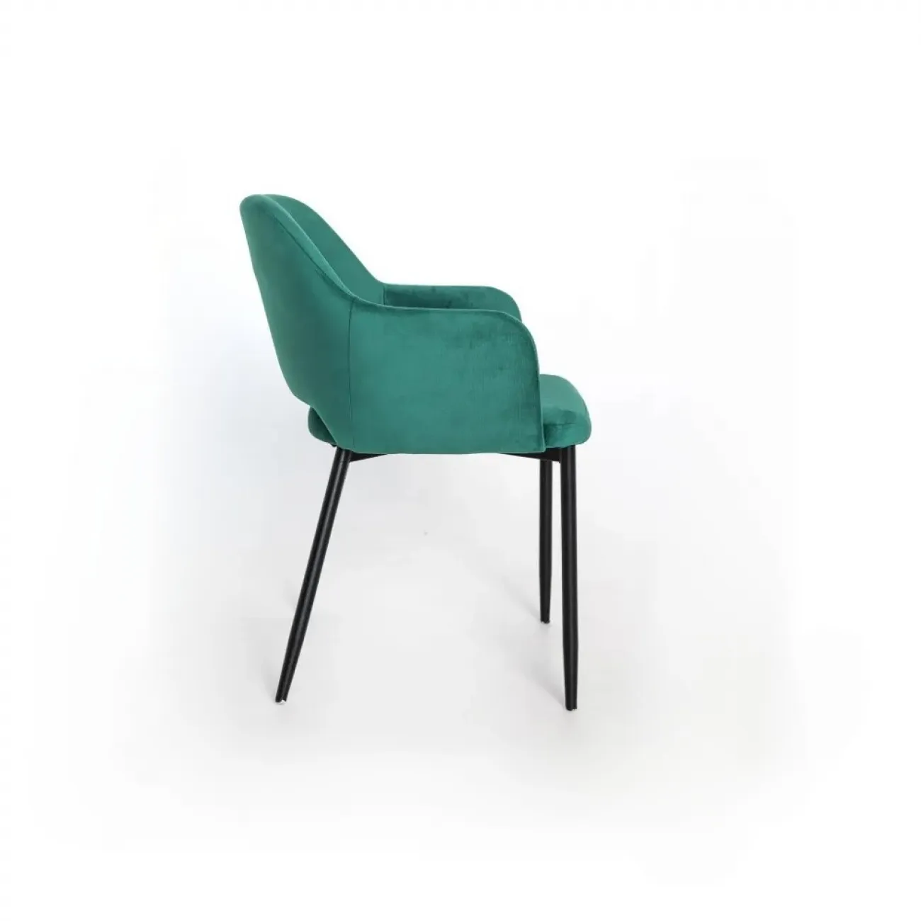 Стул зелёный с подлокотниками LaLume 37011-29