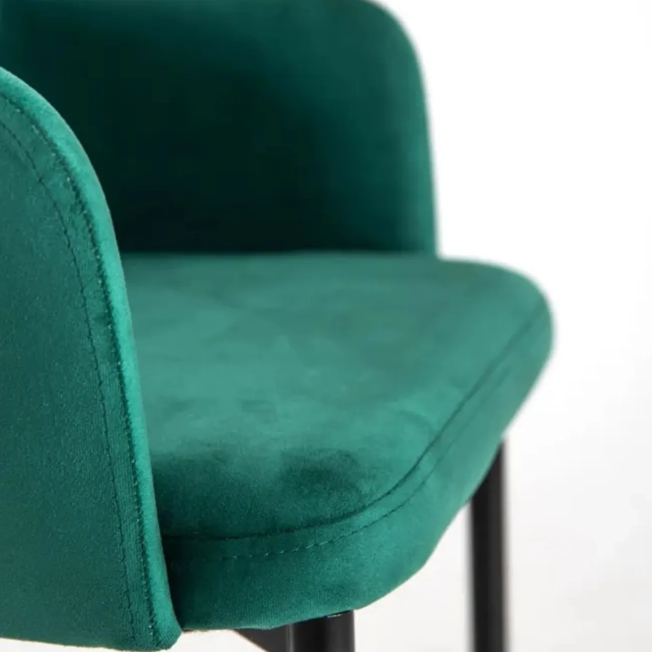 Стул зелёный с подлокотниками LaLume 37011-29 Стул зелёный с подлокотниками LaLume 37011-29