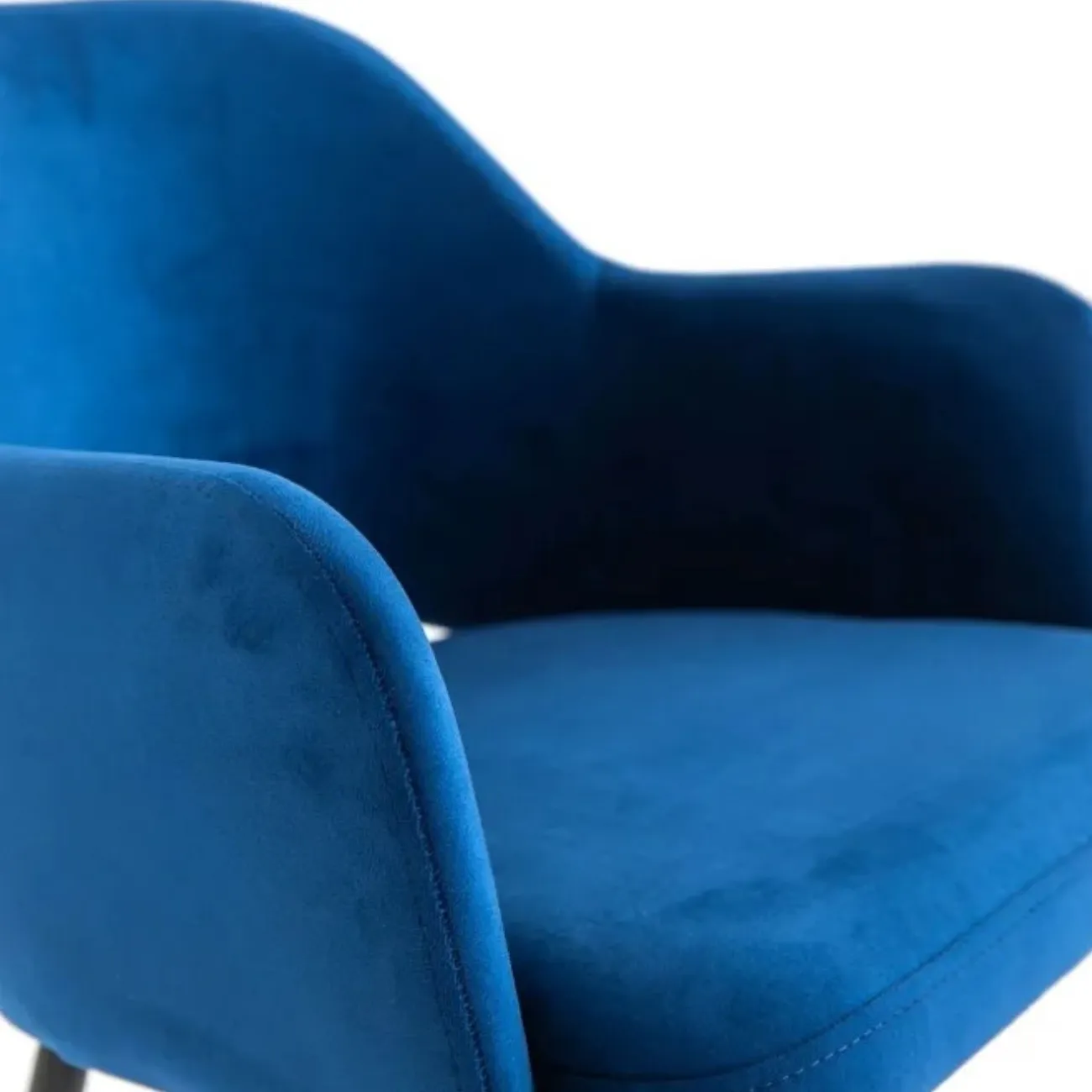 Стул синий с подлокотниками LaLume 37016-29