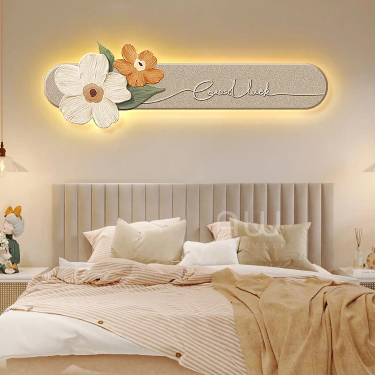 Настенный декор абстрактный цветок фреска AW 37475-29