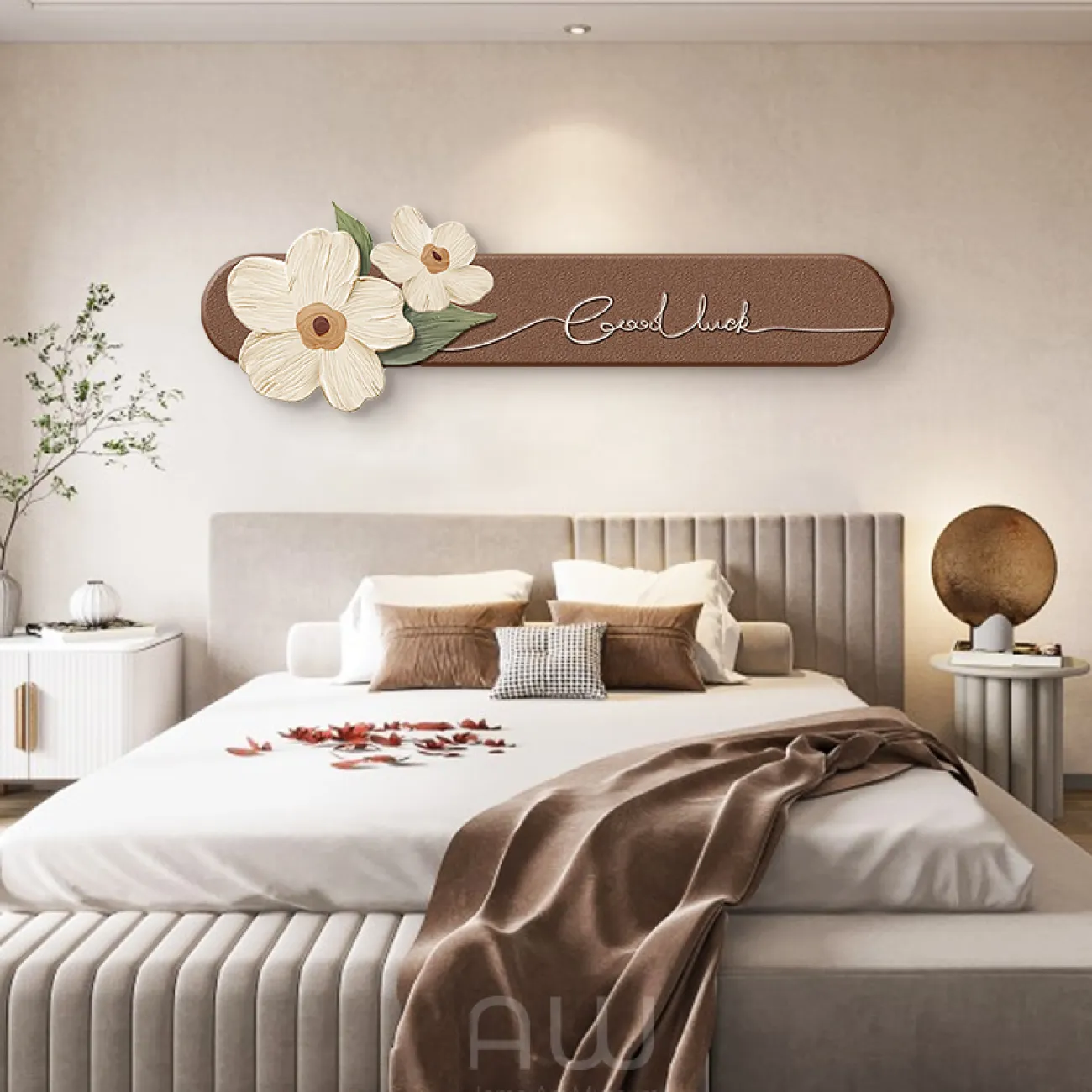 Настенный декор абстрактный цветок фреска AW 37475-29