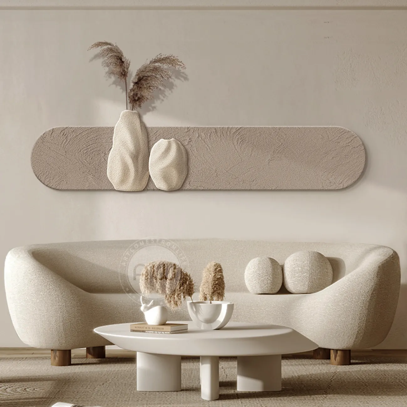 Трехмерный настенный декор из песчаника AW 37481-29 Трехмерный настенный декор из песчаника AW 37481-29