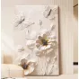 3D картина бабочки в кремовом стиле AW 37485-29