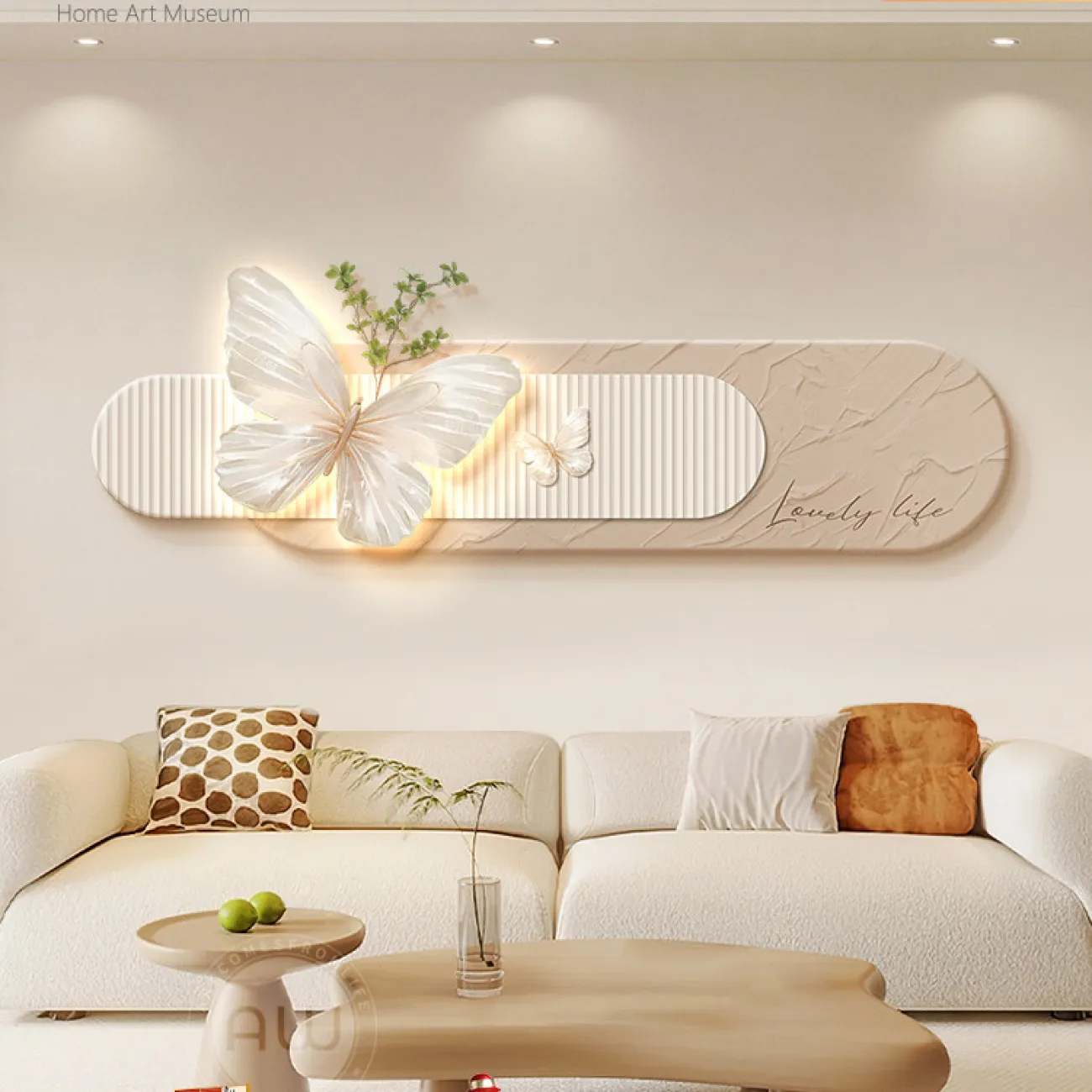 Современный трехмерный настенный декор AW 37486-29 Современный трехмерный настенный декор AW 37486-29