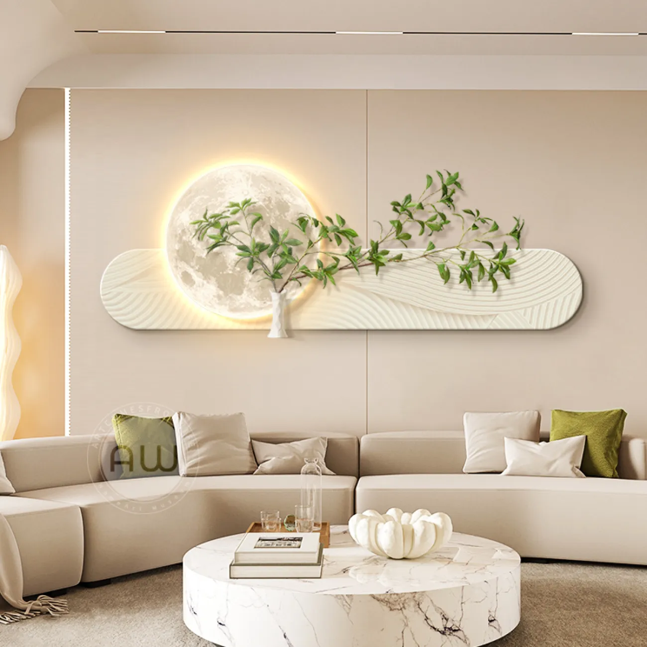 Трёхмерный настенный декор премиум класса AW 37487-29