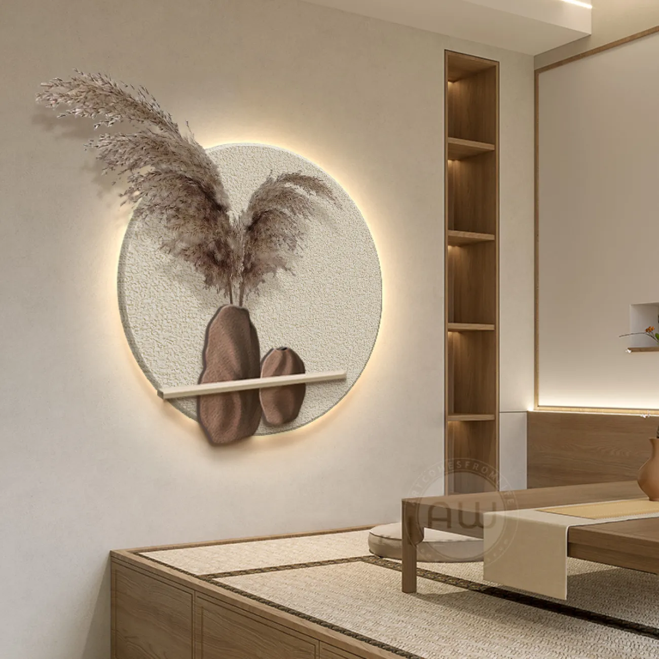 Трёхмерная картина в стиле Ваби-саби AW 37488-29