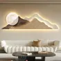 Трёхмерный настенный декор с подсветкой горы AW 37495-29
