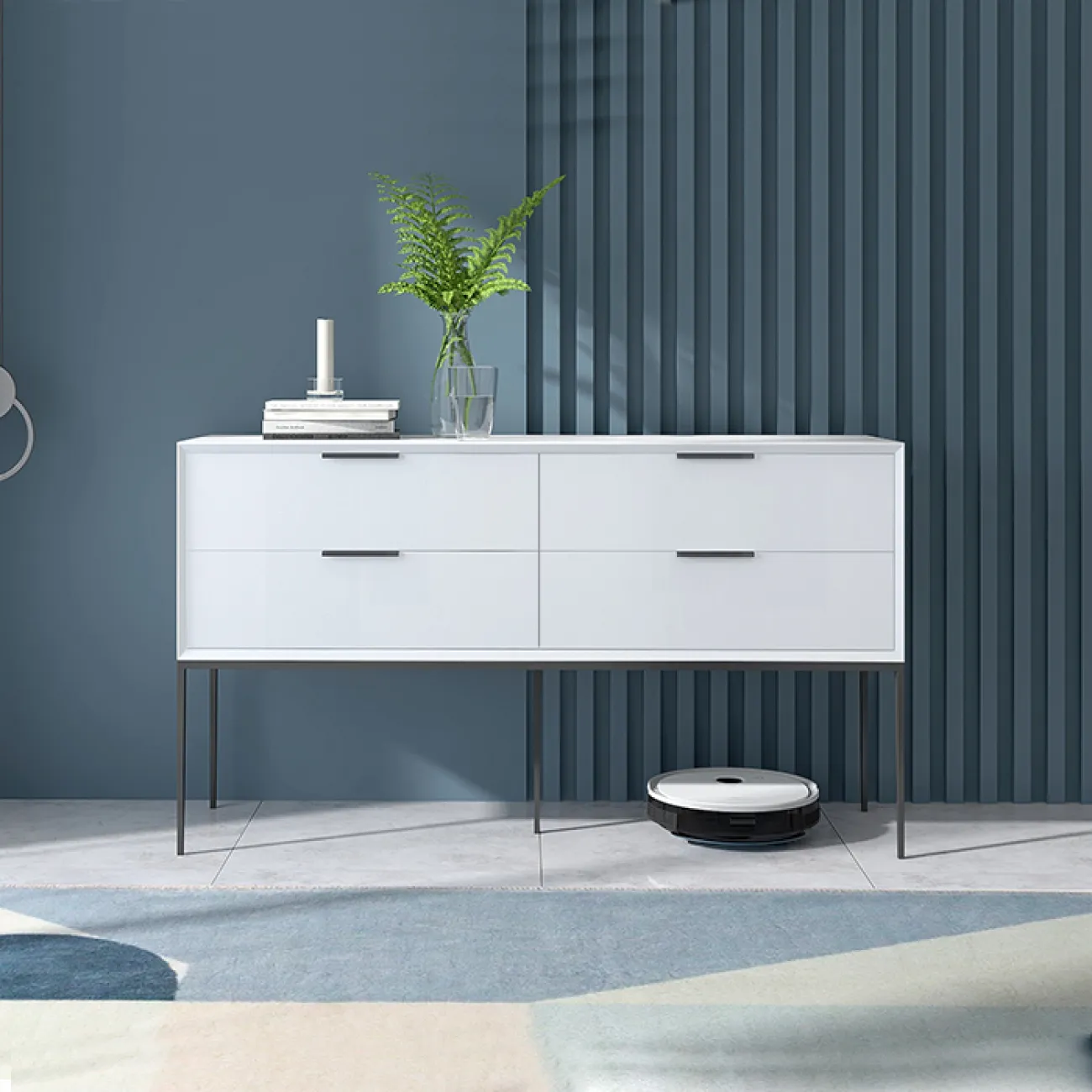 Роскошный комод из массива дерева  HAOTAI 37509-29