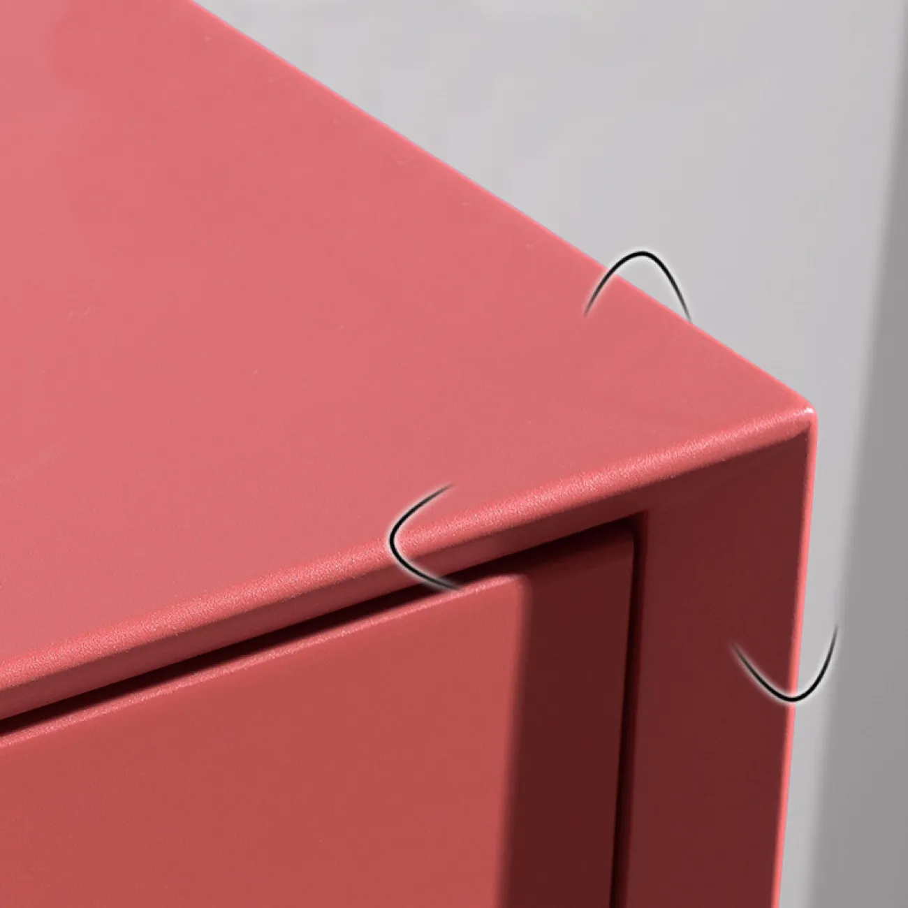 Итальянский минималистский лакированный комод HAOTAI 37511-29 Итальянский минималистский лакированный комод HAOTAI 37511-29