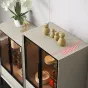 Лакированный  винный шкаф из массива дерева HAOTAI 37517-29