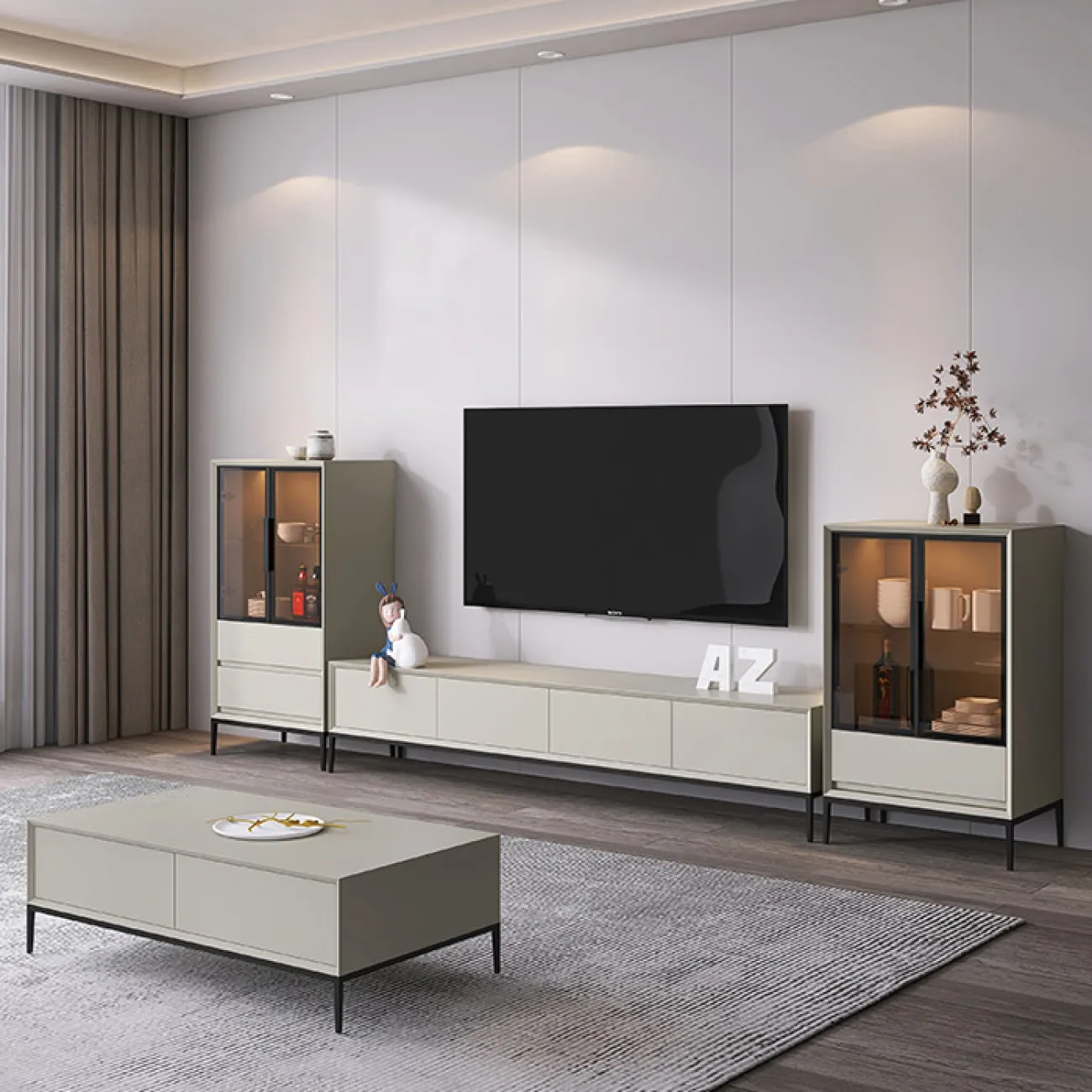 Лакированный винный шкаф из массива дерева HAOTAI 37517-29 Лакированный винный шкаф из массива дерева HAOTAI 37517-29