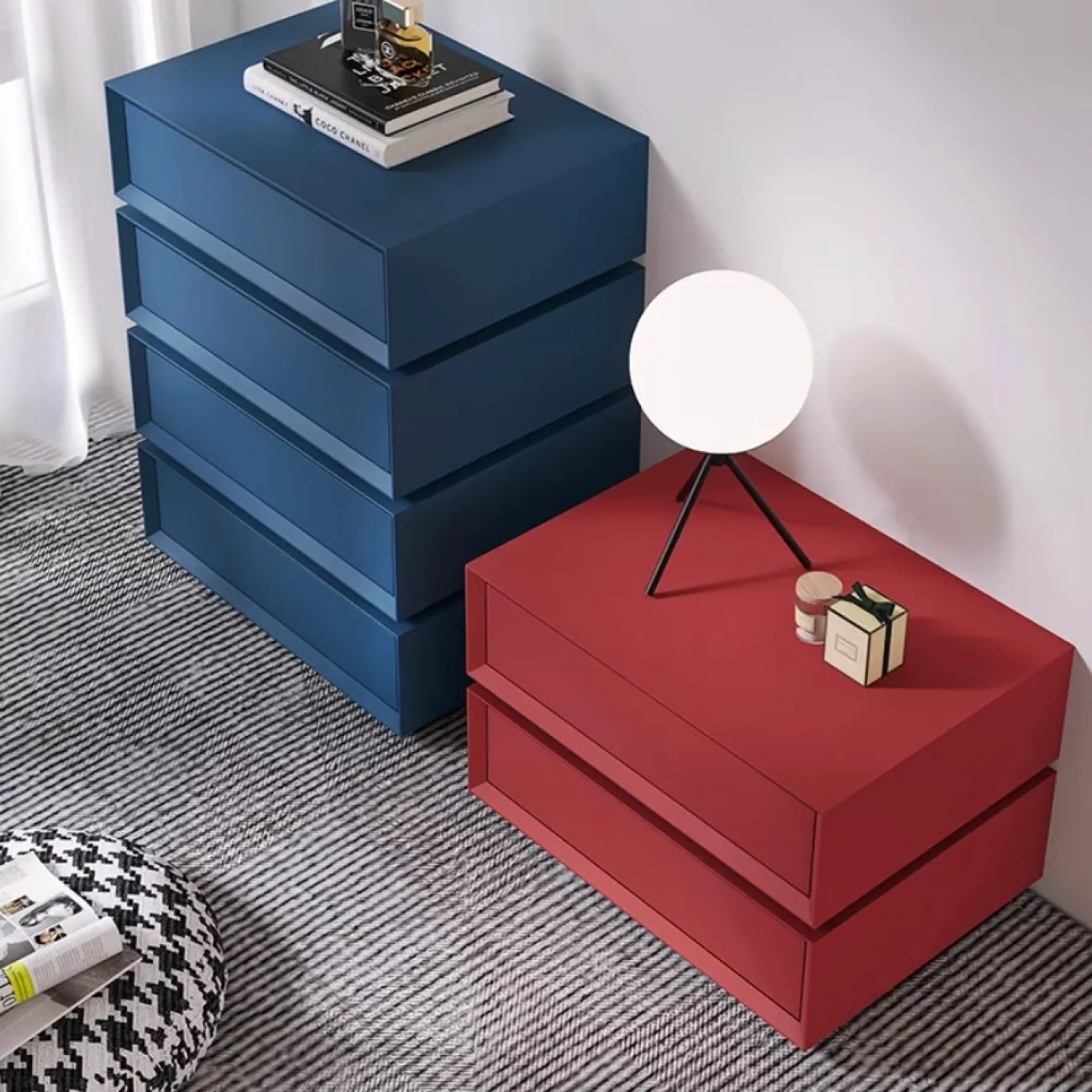 Дизайнерская прикроватная тумбочка HAOTAI 37518-29