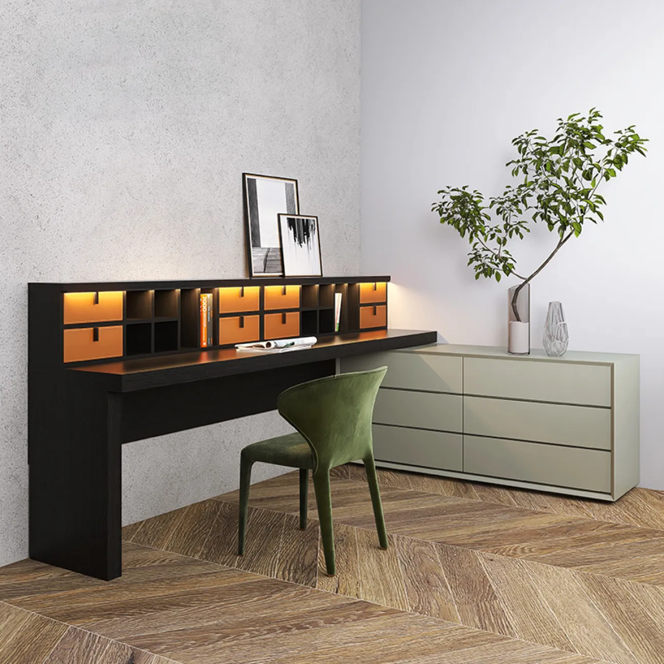 Роскошный телескопический стол из массива дерева  HAOTAI 37519-29