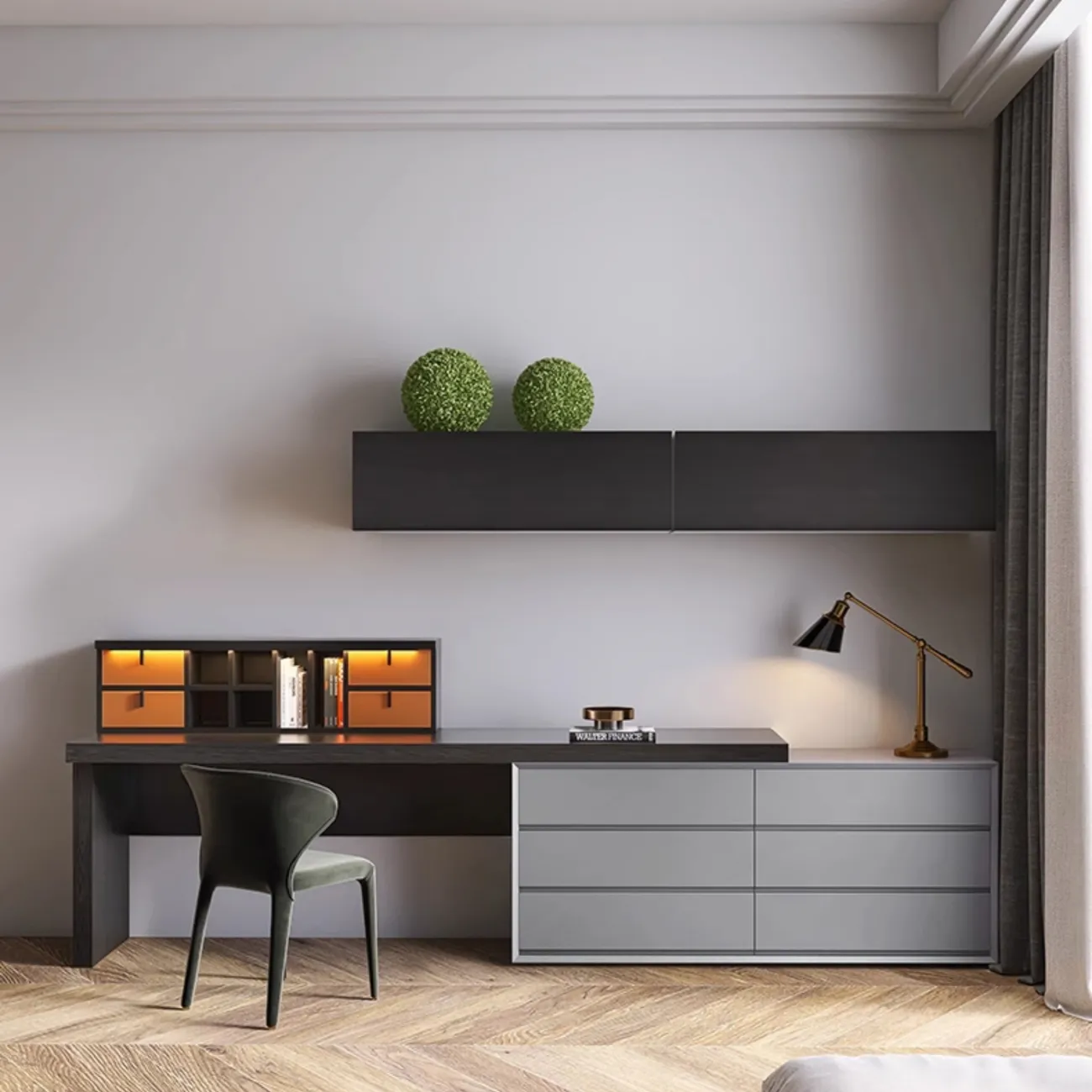 Роскошный телескопический стол из массива дерева  HAOTAI 37519-29