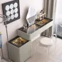 Роскошный туалетный столик с подсветкой HAOTAI 37521-29