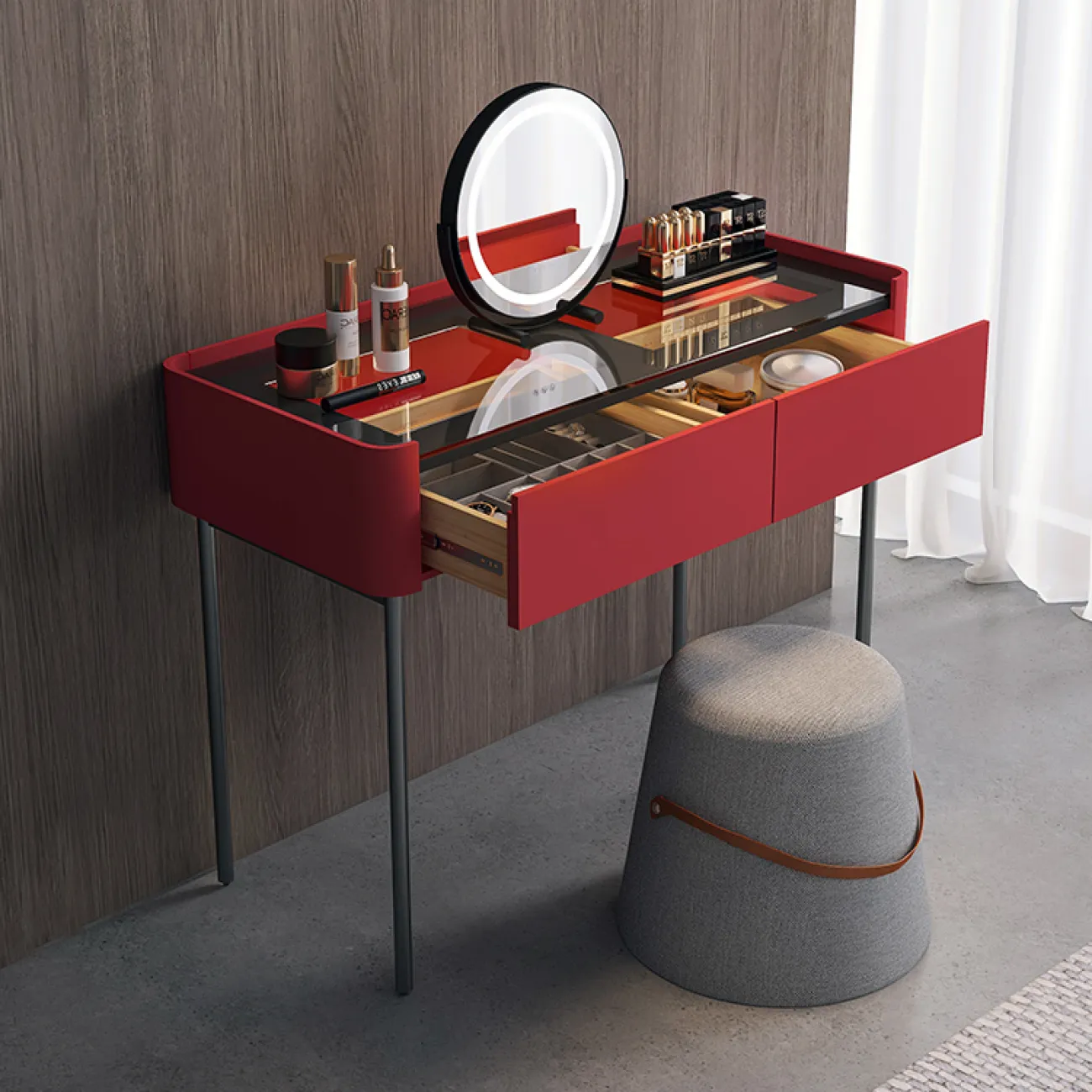 Роскошный туалетный столик с подсветкой HAOTAI 37521-29