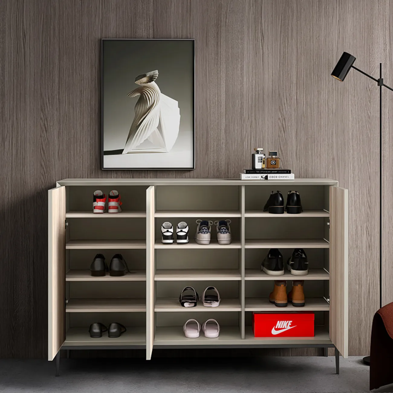 Обувной шкаф с натуральным камнем HAOTAI 37522-29